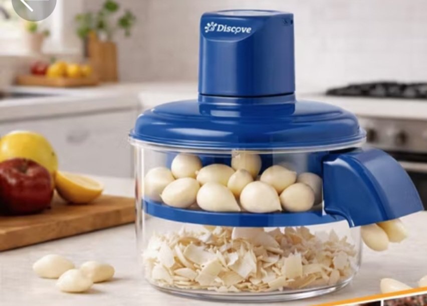 Descascador Elétrico De Alho E Uva Em Aço Inox Automático Prático