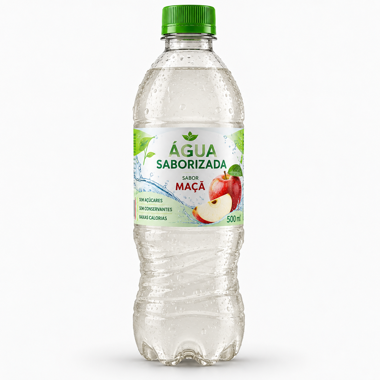 Água saborizada de maçã